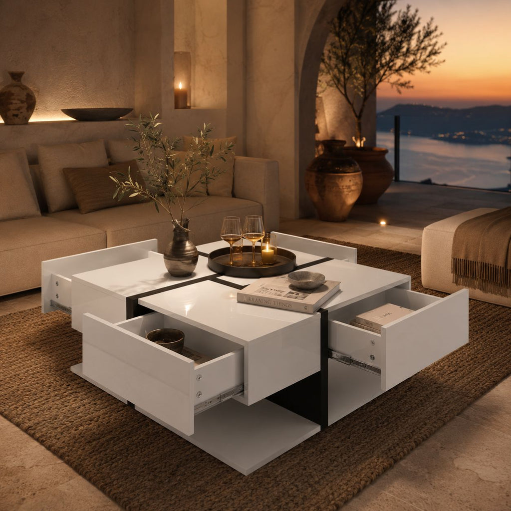 Table Basse Design En Bois Solana
