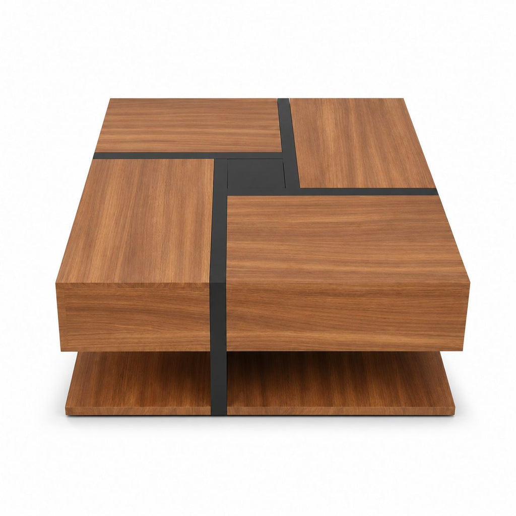Table Basse Design En Bois Solana