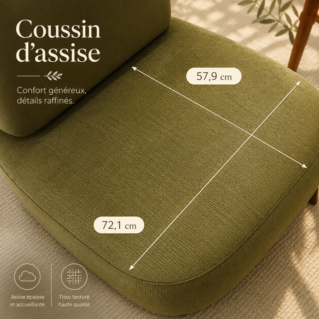 Fauteuil Design En Bois Élégance