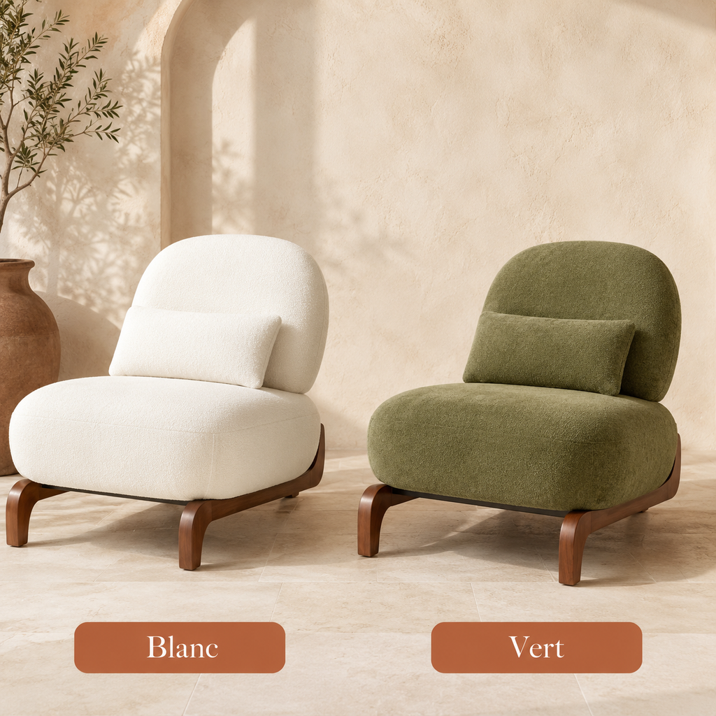 Fauteuil Design En Bois Élégance